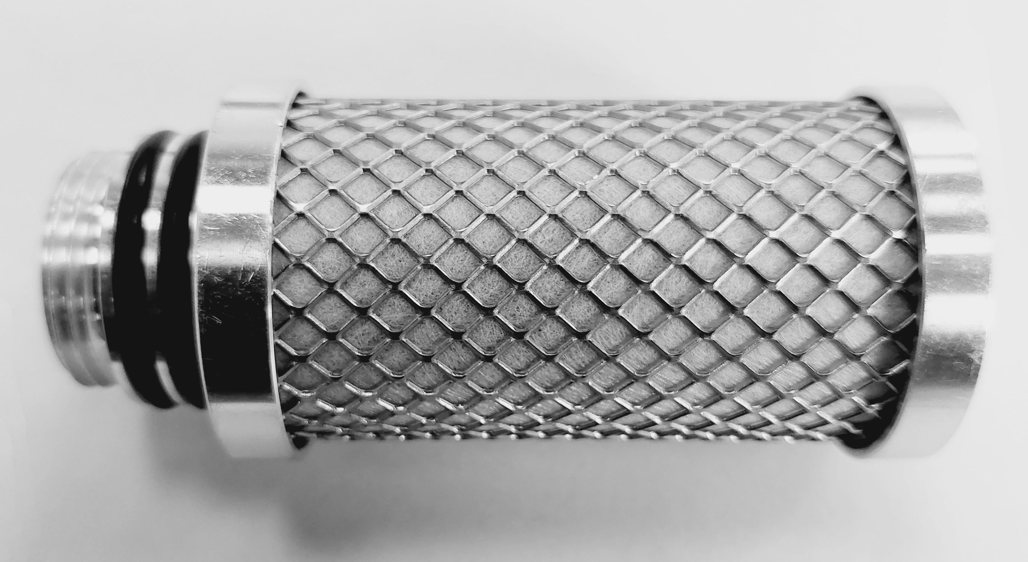 filtre à charbon métal déployé