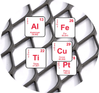 Métal déployé toutes matières