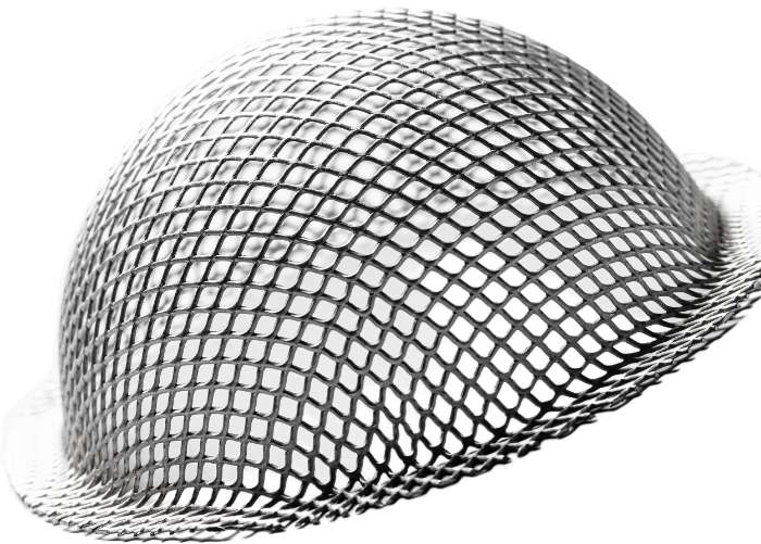 Métal déployé embouti